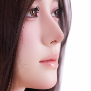 Medical grade silicone love doll Chloe Mei in elegant white camisole outfit