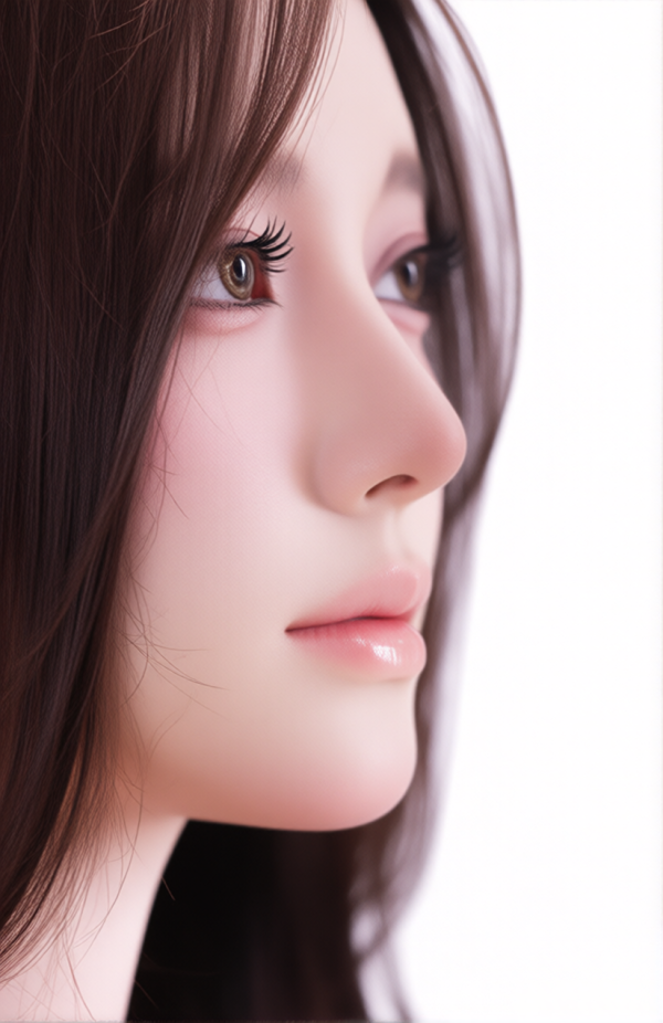 Medical grade silicone love doll Chloe Mei in elegant white camisole outfit